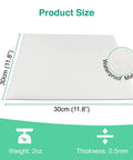 Sublimation Faux Leather Sheets For DIY Crafts With High Transfer Rate Waterproof And Scratch Resistant Leather, 30cm x 30cm