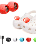 Two Pack Rechargeable LED Headlamps Waterproof Hands Free Flashlights With 3 Lighting Modes For Kids And Adults Lightweight Set Red