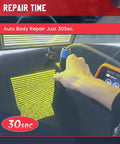 Powerful Paintless Dent Removal Kit With LED Line Board Digital Display Adjustable Power And Time Easy Operation in use