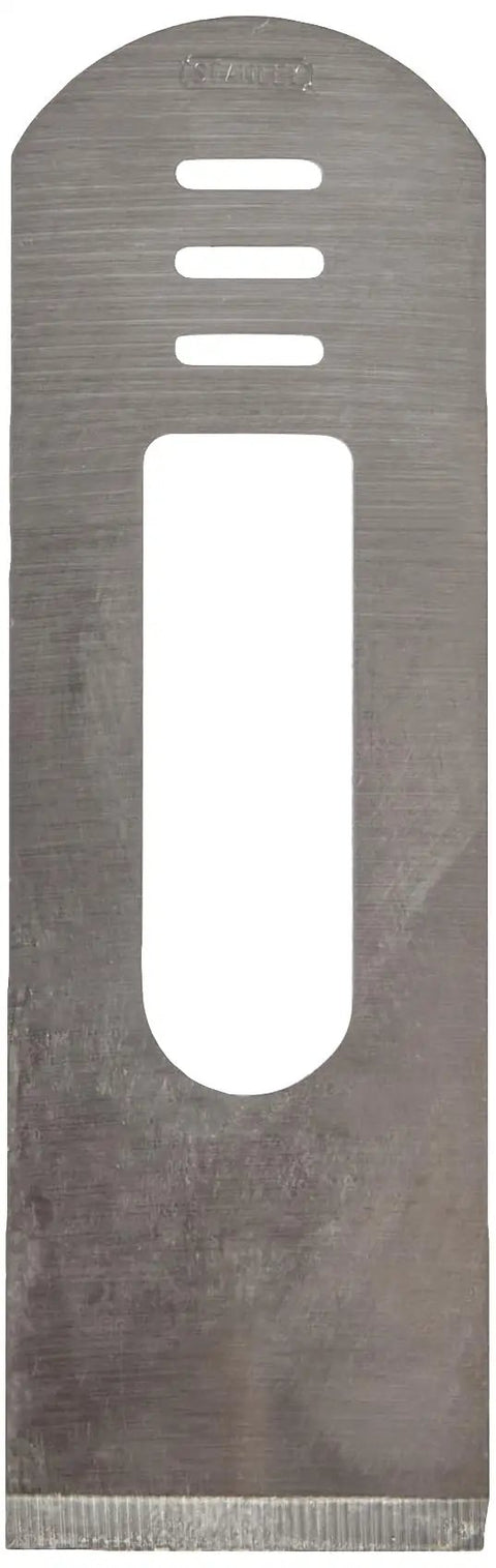 Replacement Block Plane Iron Blade 34mm for Hand Planes, flat ground surface, pro grade durable silver finish, woodworking tool
