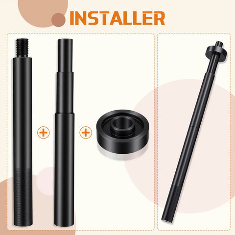 Gimbal Bearing Alignment Kit For Marine Engines, Pro Grade Heavy Duty Install Tools Set components, focus on installer parts.