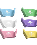 Colorful Racket Wall Mount Organizer For Tennis Badminton Ping Pong Multipurpose Space Saving Rack Bracket With Easy Setup