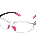 Women Safety Glasses With Anti Fog Lenses HD Clear Scratch Resistant Protective Eyewear With Adjustable Straps and No Slip Grips