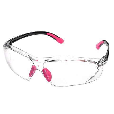 Women Safety Glasses With Anti Fog Lenses HD Clear Scratch Resistant Protective Eyewear With Adjustable Straps and No Slip Grips