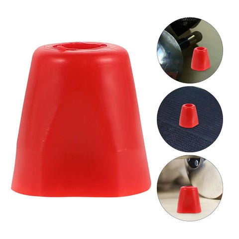 Red Sturdy Stainless Steel And Plastic Replacement Nut for Fencing Gear Repair Hardware Essential.