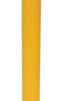 Heavy Duty Steel Pour In Place Bollard For Tough Parking Lot Protection with yellow powder coat and concrete anchors.