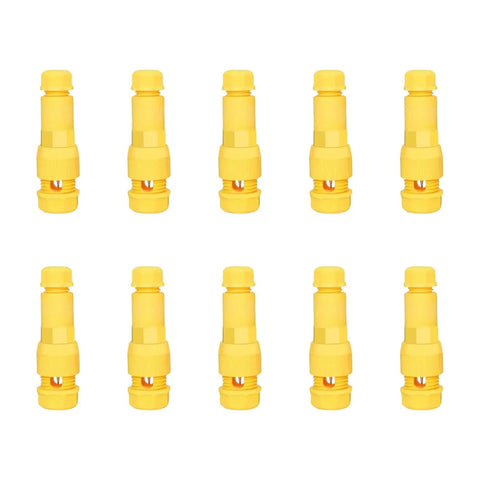 10 Pieces Low Voltage Wire Connectors With Piercing Terminals For Quick Puncture Crimp Wiring, Adaptive Clamp For 1.5-4mm2 Main Line And 0.75-2.5mm2