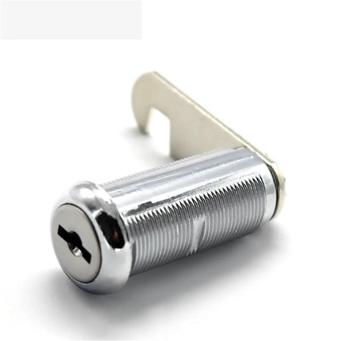 Cam Lock for Cabinets and Wardrobes, Heavy Duty Locker Style Locking Hardware for Cupboards, Dressers, Gym Lockers, Mailboxes