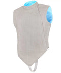 Front view of Electric Foil Jacket For Fencing, Lightweight Yet Durable Foil Metal Vest For Men, with Inox Fabric