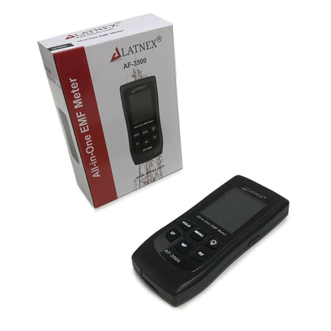 EMF Meter And RF Detector With Calibration Certificate For Home And Office Use Detects High And Low EMF From Cell Towers Smart Meters Modems