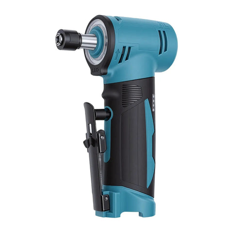 Heavy Duty Cordless Die Grinder For Polishing Sanding And Surface Prep Featuring Dual Rechargeable Lithium Batteries With Swift Us Plug Charger and a sleek design with ergonomic grip.
