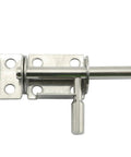 Heavy Duty Stainless Steel Barrel Bolt Latch 1.5 Inch Sliding Door Lock for secure installations with left or right mounts.