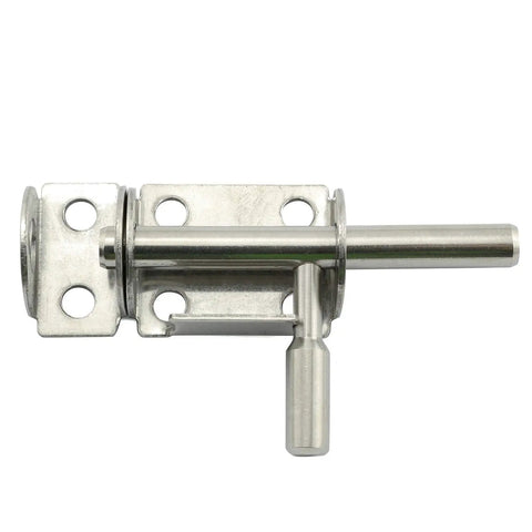 Heavy Duty Stainless Steel Barrel Bolt Latch 1.5 Inch Sliding Door Lock for secure installations with left or right mounts.