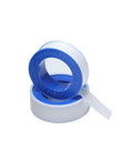 PTFE Plumbers Tape Two Pack 0.5 Inch Wide Teflon Tape for pipe thread sealing on shower heads and garden hoses.