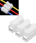 Pro Grade Heavy Duty Quick Connector Cable Clamp Terminal Block With Spring Steel Contacts in engineered plastic housing