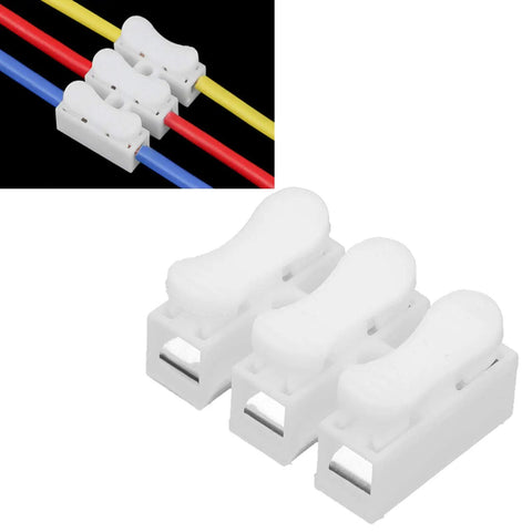 Pro Grade Heavy Duty Quick Connector Cable Clamp Terminal Block With Spring Steel Contacts in engineered plastic housing