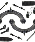 Full Front End Suspension Refresh For 2006 To 2010 Dodge Ram 2500 2WD 12 Piece Kit featuring control arms and ball joints.