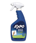 Dry Erase Whiteboard Cleaner Spray 22oz bottle for eliminating ghosting and streaks, easy wipe, no hassle for office or classroom use