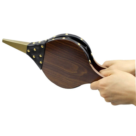 Kick Stubborn Embers Into Overdrive With These Beefy 15 Inch Fireplace Bellows Featuring A Rugged Faux Wood Body And Slick Leather Strap Designed To Keep Your Wood Stove Or Campfire Burnin Hot All Night Long