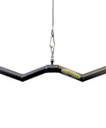 Fat Grip EZ Curl Bar For Triceps And Biceps And Forearms Training 29.5 Inch Wide 1.75 Inch Thick Cable Bar