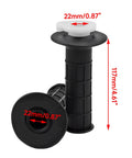Seven Eighth Inch Mini Bike Throttle Handlebar Grips 22 Millimeter Fit For Coleman CT200U CT200U EX BT200X Bajaj Warrior MB200