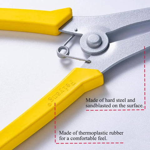 Pro Grade 8 Piece Miter Clamp Kit For Woodworking With Clamp Holder And Pliers, Ideal For Picture Frames, Trim, Crown Molding, Baseboards, Door And Window Casings, And Fixing Compound Miter Joints
