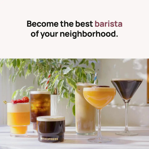 NitroPress Ds Electric Nitro Cold Brew Coffee Maker Machine Brewing Device for Smooth Creamy Cascading Pour Ultra Velvet Microfoam beverages.