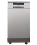 Sick 18 Inch Portable Dishwasher With Energy Star Certified Savings And Genuine Stainless Steel Interior featuring a sleek design and control panel.
