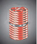 Top Shelf Helical Wire Thread Inserts For Four Forty Threads Straight Shooting Screw Locking Coil Design In Smooth Stainless Steel Strip Feed Pack, showing detailed coil structure.