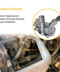 Installed VVT Solenoid Spool Valve Kit With Gasket For Honda Accord Odyssey Pilot V6 3.0L 3.5L Engines, OE 918-078 Replacement