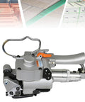 Portable Pneumatic Baler For Steel And Plastic Strapping Lightweight Warehouse Packing Machine with durable alloy frame