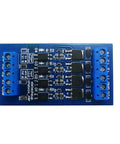 4 Channel PLC Signal Booster Board For 3.3 To 24V DC IO Logic Level Converter NPN PNP Optocoupler Isolated MOSFET Module
