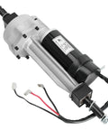 24V 180W Brush Motor Transaxle With Electromagnetic Brake, 3000 RPM Differential Axle for electric go karts and scooters