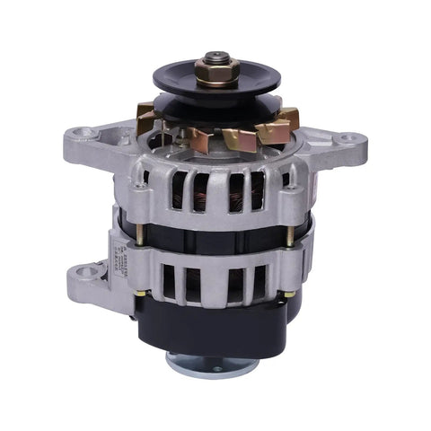 Close-up of 2000W Permanent Magnet Generator, pure copper motor, quiet operation for agriculture