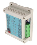 Rx03T 24V 12V Sequential Solenoid PLC Controller with USB port and relay outputs, beige casing, shown from side angle