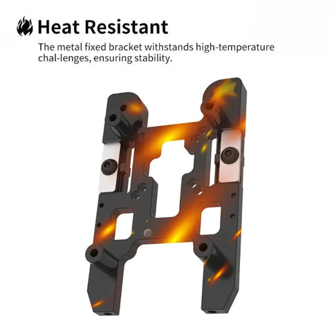 Premium Cnc Aluminum 3D Printer Frame Kit With Hardware Lightweight Upgrade For Ender 3 V24 R2 metal fixed heat-resistant bracket.
