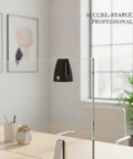 Durable Aluminum Alloy Glass Partition Mount Clip For Office Desk Dividers And Screens, Black Finish, easy install