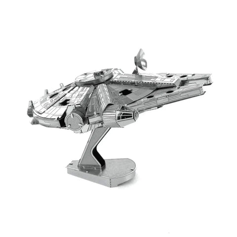 Star Wars Millennium Falcon 3D Metal Model Kit No Glue Needed Easy Clip Together Hobby Craft with realistic details