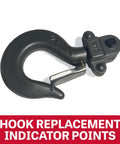 2 Ton Hand Chain Hoist With 30 Foot Lift For Industrial Rigging Built Tough For The Job Heavy Duty Alloy Steel Hooks Rotate 360 Degrees
