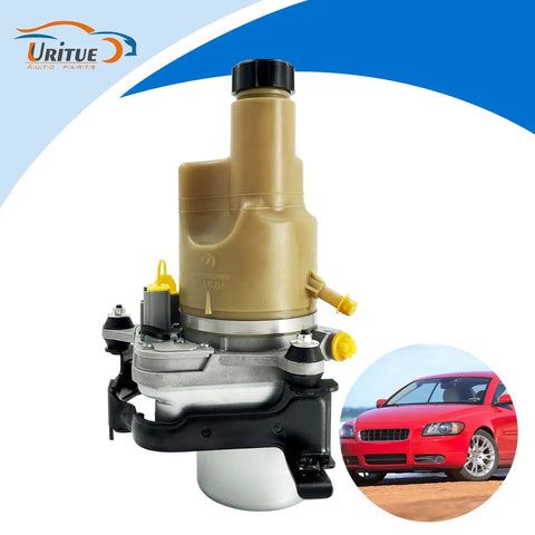 Direct Fit Electric Power Steering Pump For Volvo C30 C70 S40 V50 showing a detailed view of the heavy duty design and connectors.