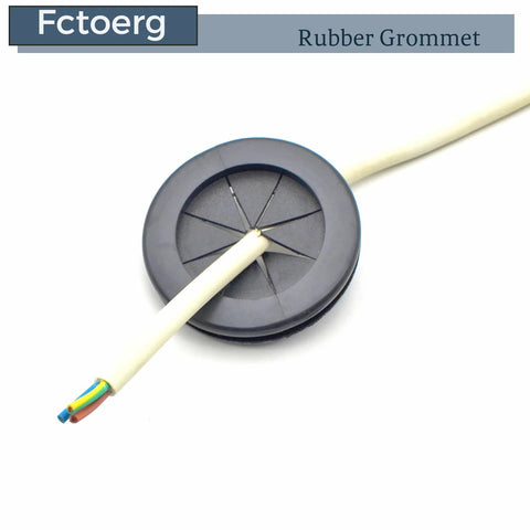 2 Inch Rubber Grommets For Wiring Protection And Firewall Hole Plugs insulating cable passing through metal edge