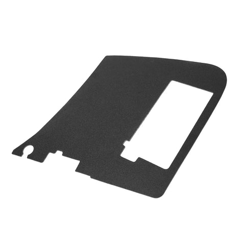 Heavy Duty Abs Battery Box Cover For C5 Corvette 1997 To 2004, sturdy black replacement lid with cutout design.