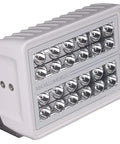 Tough As Nails Marine Trunnion Mount Flood Light Replacement H120 Style With Sleek White Housing, durable design and bright LED output.
