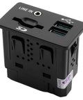 Multi Function Car Audio Interface Module With SD Card Reader For Fusion And Ford SUVs, showing SD port and audio inputs
