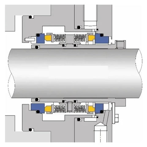 Top Shelf Wear Resistant Rotary Shaft Mechanical Seal For High Speed Pumps Built Like A Tank, featuring robust design for leak-proof performance.