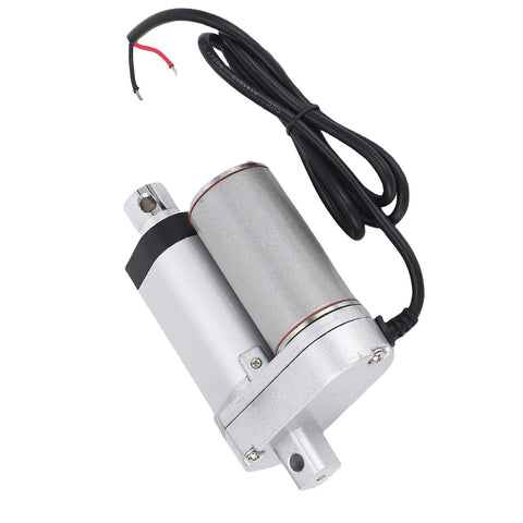 Heavy Duty Electric Linear Actuator DC 24V 25 Millimeter Stroke 100 Newton Thrust 40 Millimeter Per Second Speed Aluminum Alloy Motion Component