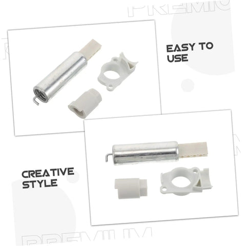 Top Grade CIYODO Drive Belt Tensioner Assembly For Ts400 Concrete Saw Ensures Steady Power And Smooth V Belt Operation Perfect OEM Replacement Kit For Gas Powered Cutting Tools That Really Keeps Things Running Tight. silver steel tensioner assembly with white plastic parts for TS400 concrete saw
