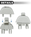 Sun Visor Clip Retainer Replacement For VW Passat 2012-2015 And Audi A6 A7 A8 Models Plastic Gray 2 Pack