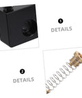 Close-up of Pro Grade 3D Printer Lead Screw Upgrade Kit with Anti Backlash Z Axis Nut T8 Gap Nut and Stainless Steel Fixed Base