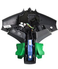 Heavy Duty Forklift Tillers 51525860 For Pallet Jack And Lift Truck Steering Rods, detailed interior view of tiller control mechanism.